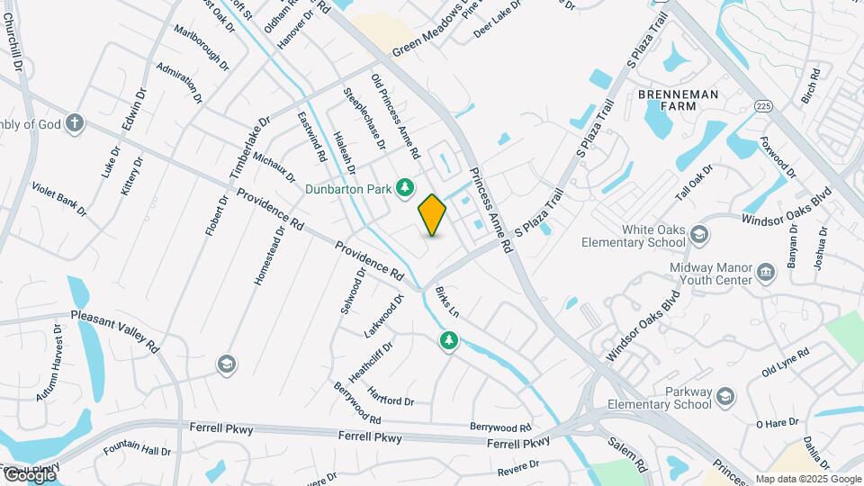 4343 Hialeah Dr Map and Location Details