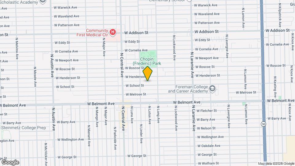 5434 W School St Map and Location Details