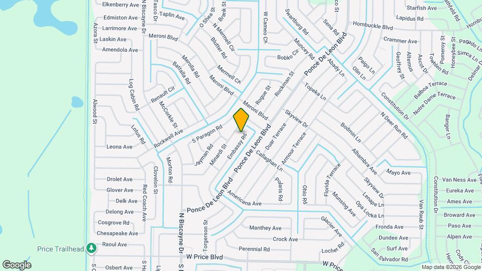 2821 Embassy Rd Map and Location Details