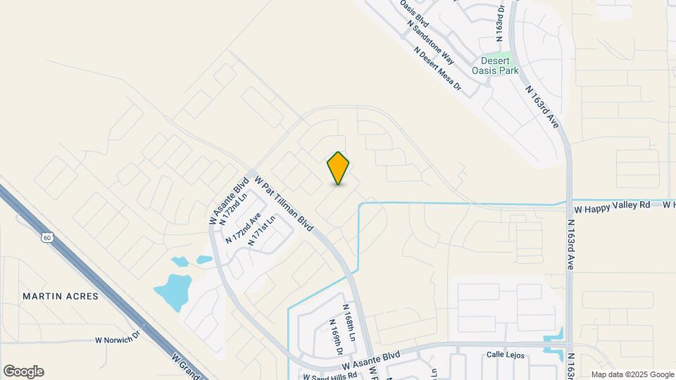 25079 N 171st Ave Map and Location Details