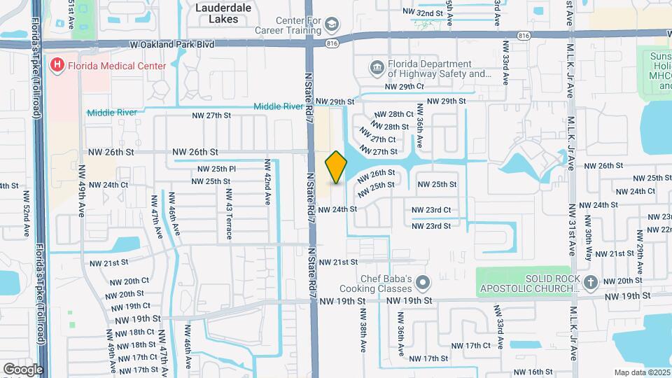 2404 NW 39th Wy Map and Location Details