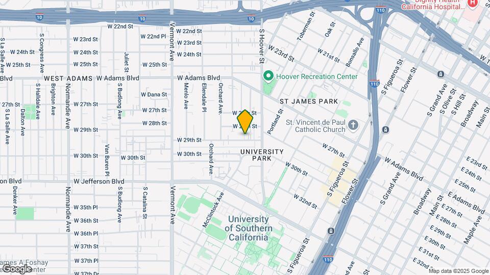 1151-1153.5 W. 29th St Map and Location Details