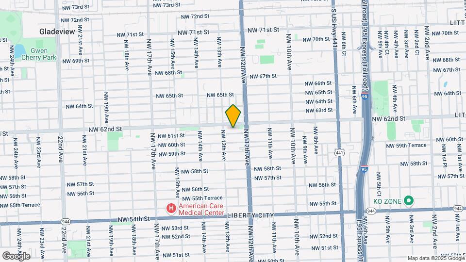 1243 NW 61st St Map and Location Details