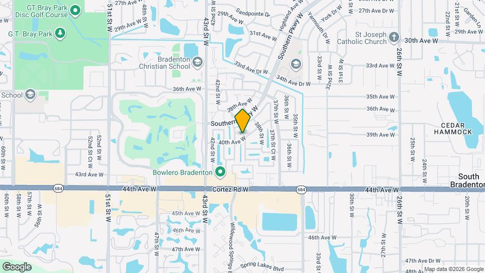 3898 40th Ave W Mapa y Detalles de la Ubicación