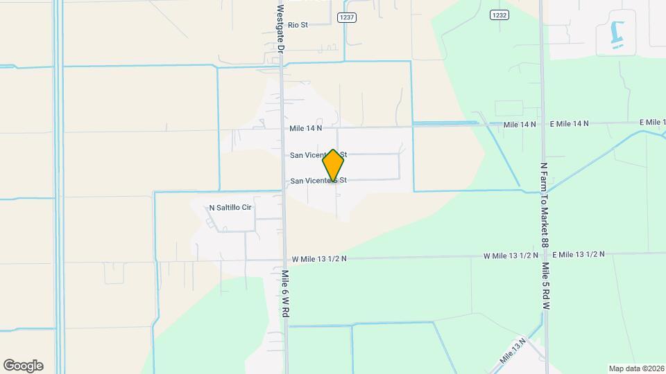 1405 San Vicente, Unit 3 Mapa y Detalles de la Ubicación