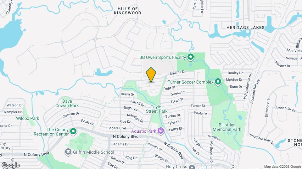5552 Vaden St Map and Location Details