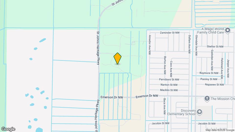 2195 Majorelle Dr NW Map and Location Details