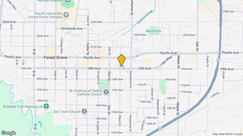 2603 19th Ave Map and Location Details