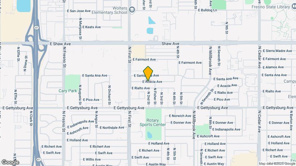 3208 E Acacia Ave Map and Location Details
