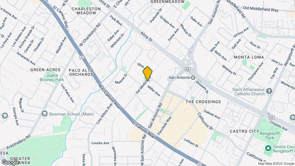 2696 Miller Ave Map and Location Details
