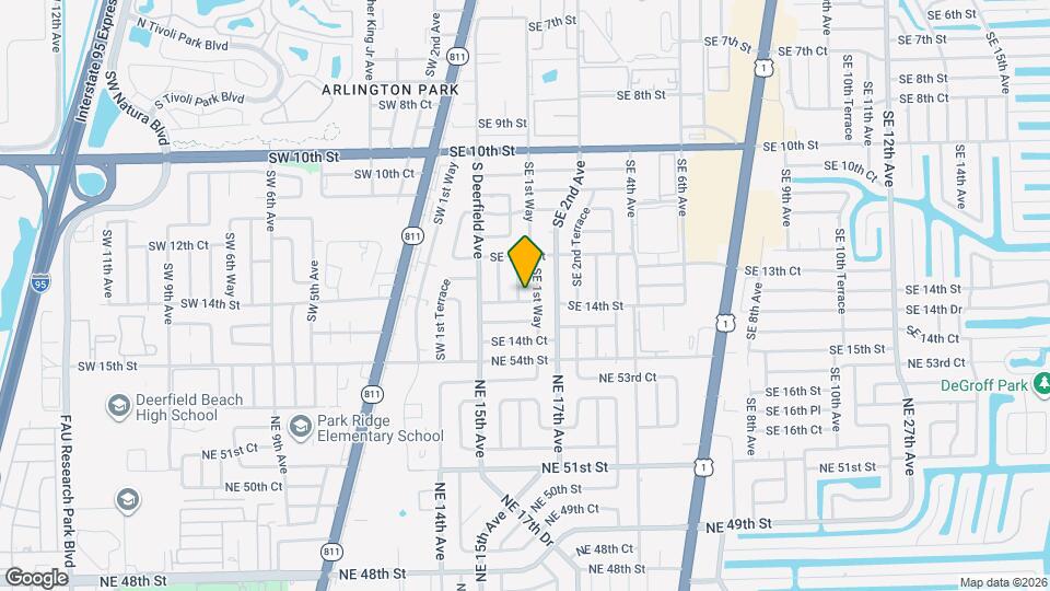 113 SE 14th St Map and Location Details