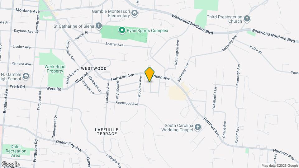 2927 Debreck Ave Mapa y Detalles de la Ubicación