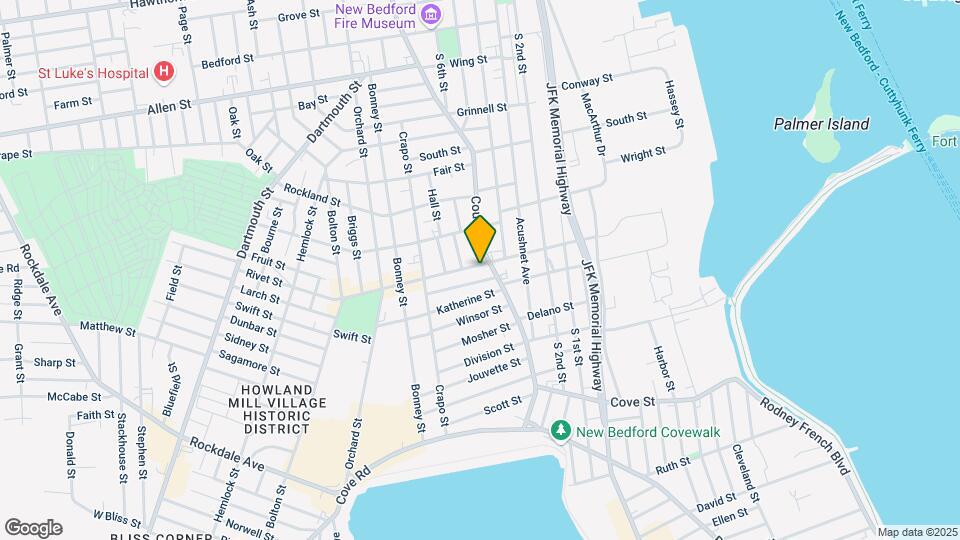 170 Rivet St Mapa y Detalles de la Ubicación