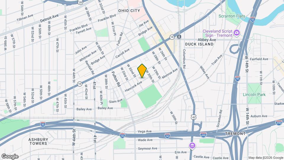 2188 W 31st St Mapa y Detalles de la Ubicación