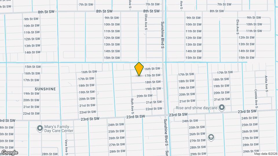 3213 17th St SW Map and Location Details