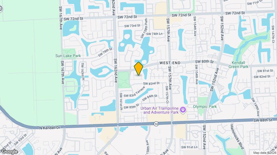 15935 SW 81st Terrace Map and Location Details