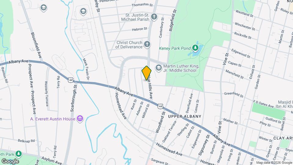 57-59-59 Blue Hills Ave Map and Location Details