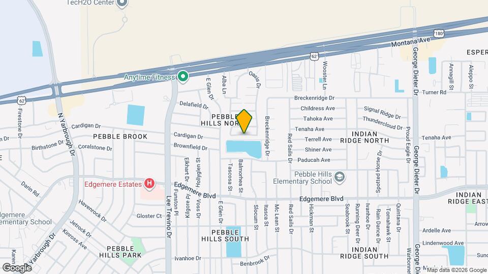 11034 Oasis Dr Map and Location Details