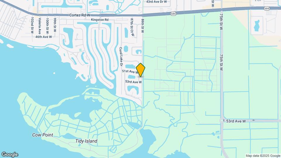 5207 86th St Ct W Map and Location Details
