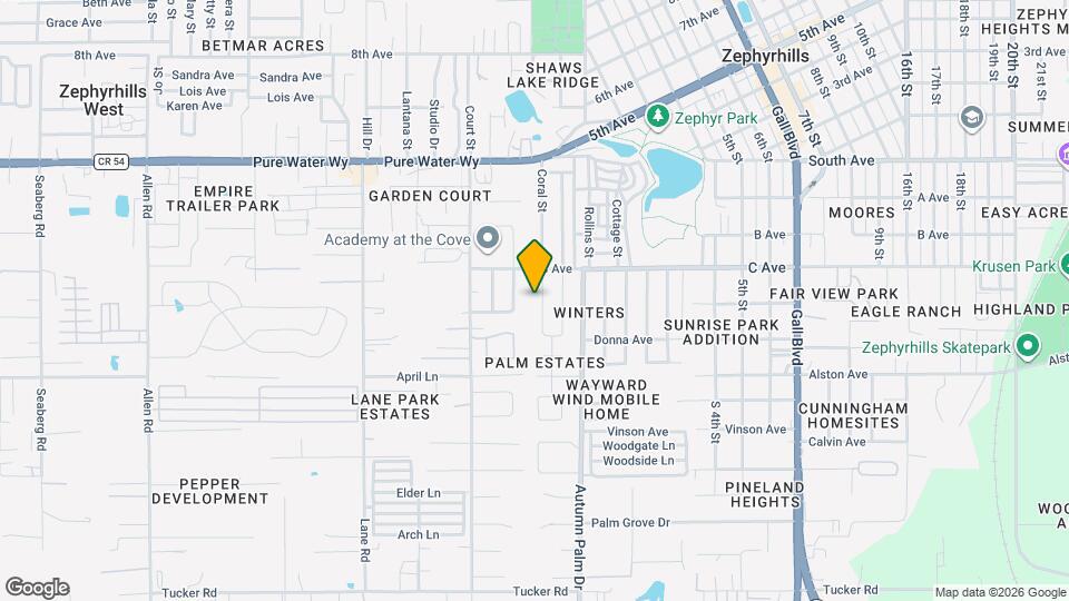4639 Coral St Map and Location Details