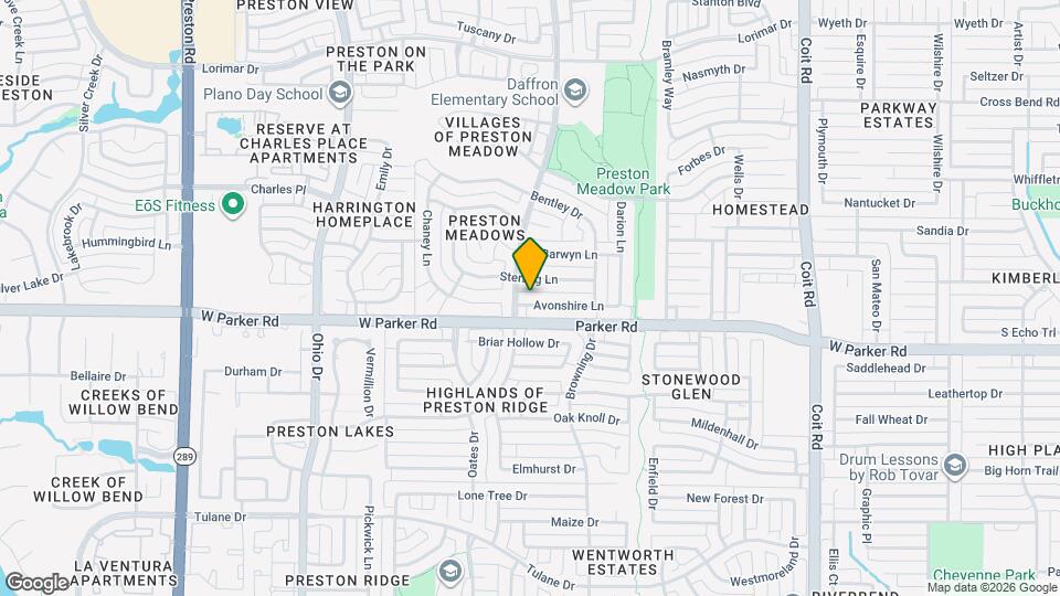 4437 Avonshire Ln Map and Location Details