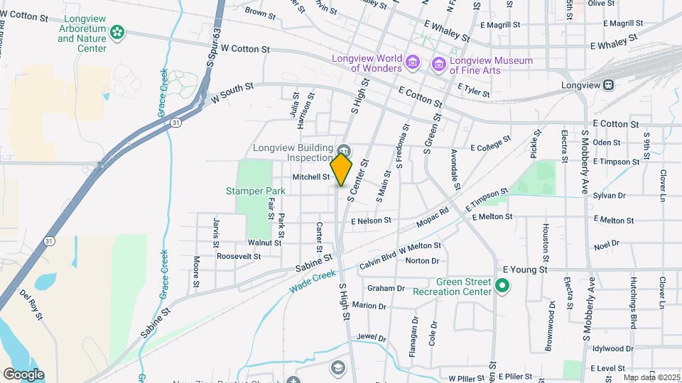 434 S High St Map and Location Details