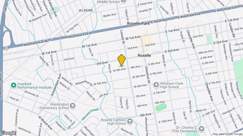 222 W 4th Ave Map and Location Details