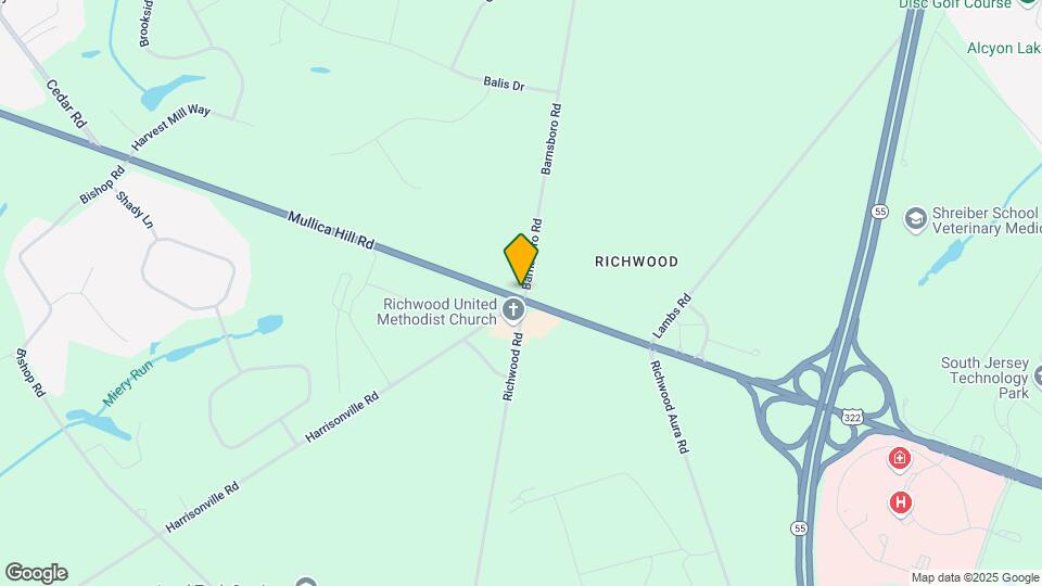 533 Mullica Hill Rd Map and Location Details