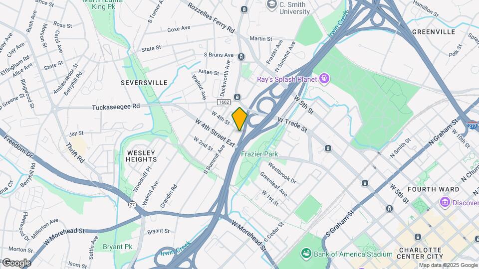 1317 W 4th St Mapa y Detalles de la Ubicación