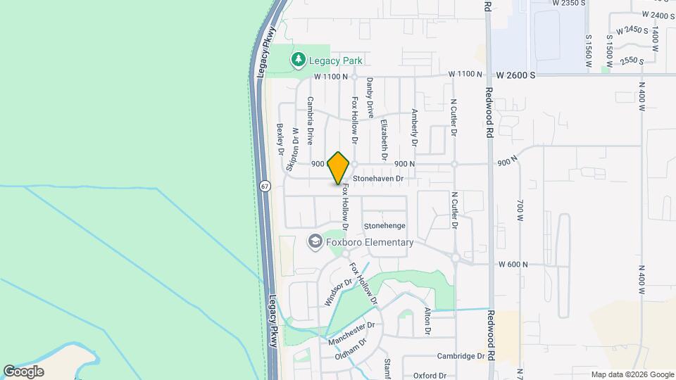 1040 York Dr Map and Location Details