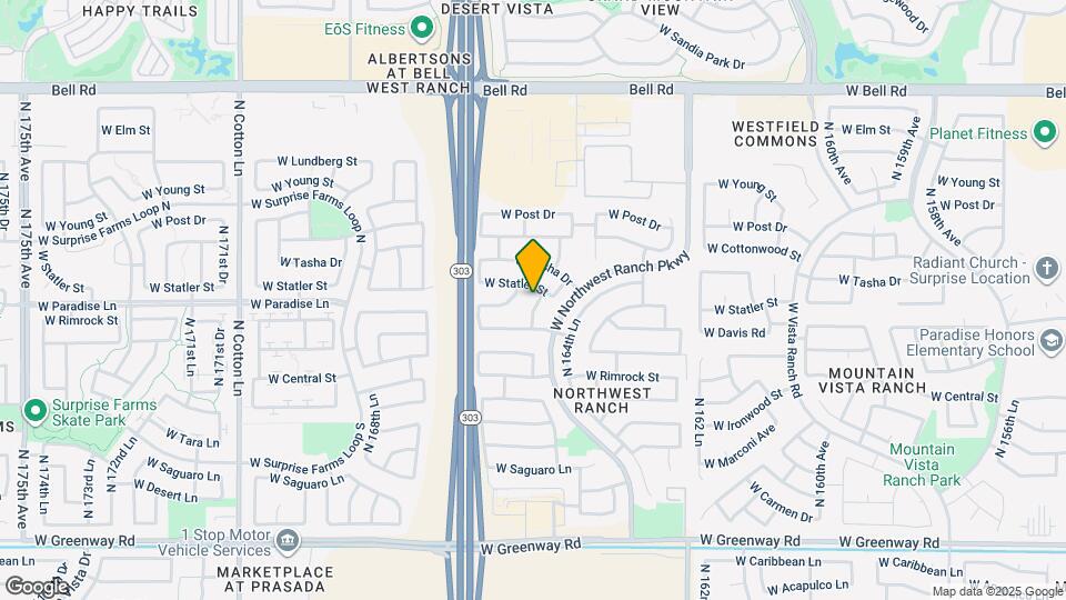 16234 N 165th Ln Map and Location Details