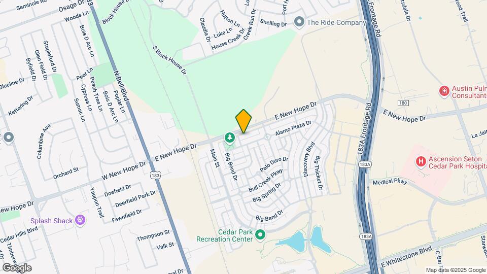 708 Lost Pines Ln Map and Location Details