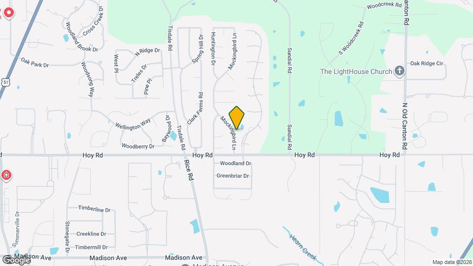 325 Mockingbird Ln Mapa y Detalles de la Ubicación