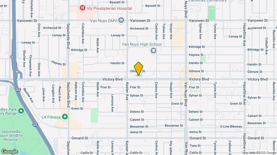 14811 Victory Blvd Map and Location Details