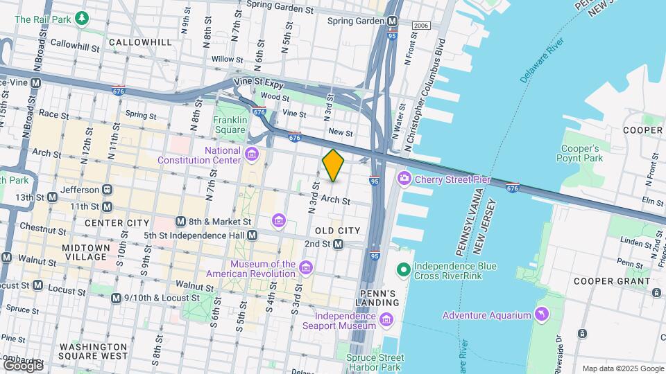 113 N Bread St Map and Location Details
