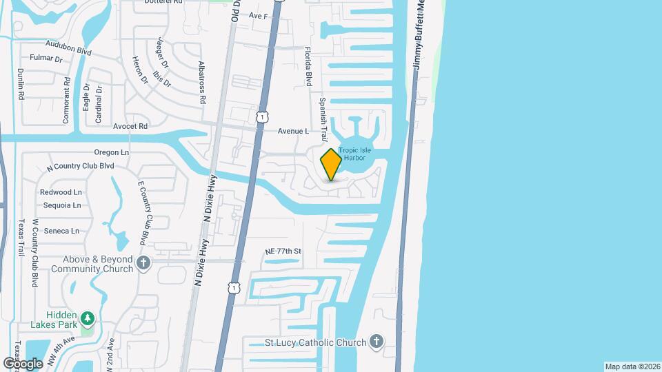 333 Pelican Way Map and Location Details