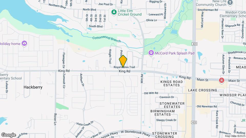 2112 Royal Acres Trail Map and Location Details