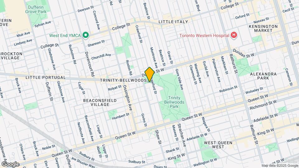 2 Bellwoods Park Map and Location Details