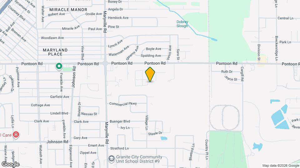 3904 Village Ln Map and Location Details