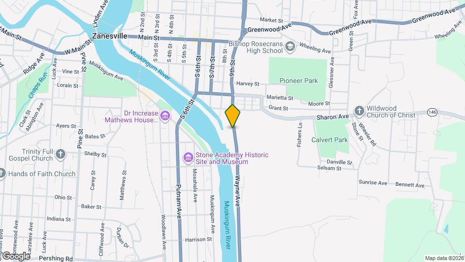 411 Wayne Ave Map and Location Details