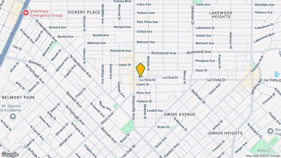 1910 Hope St Map and Location Details