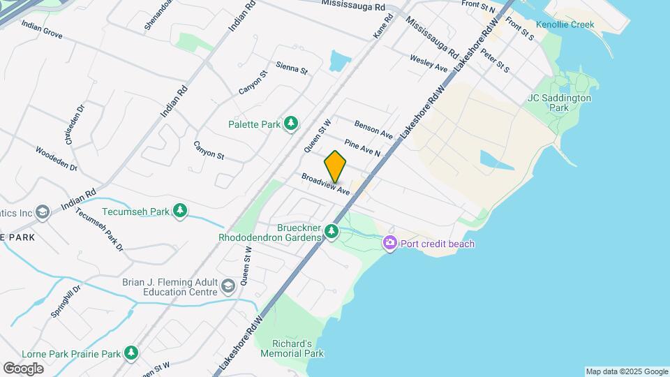 22A Broadview Ave Map and Location Details