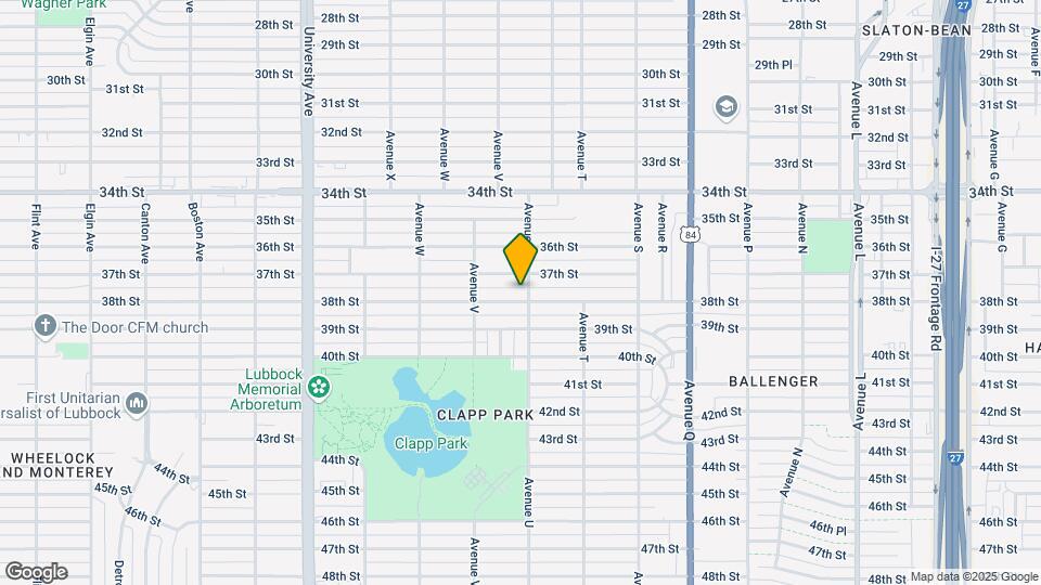 2102 38th St Map and Location Details