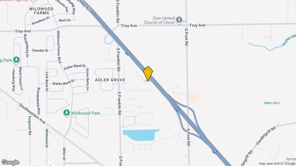 3355 Blue Ash Ln Map and Location Details