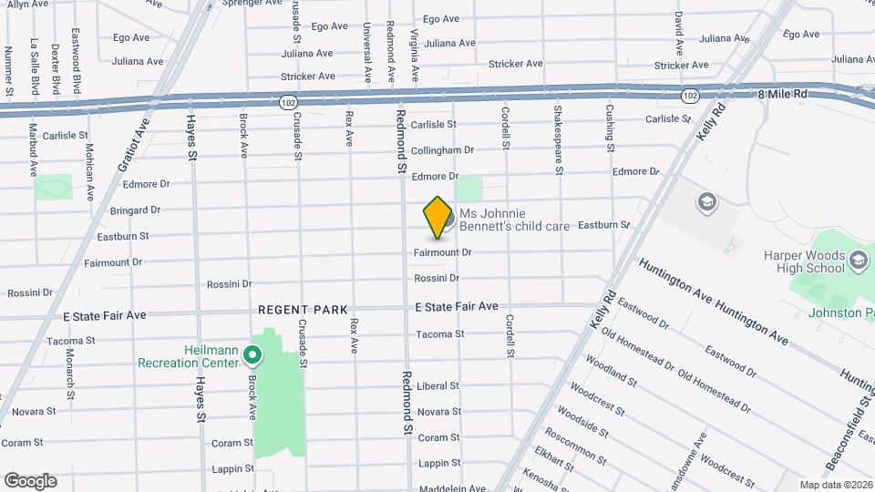 16069 Fairmount Dr Map and Location Details