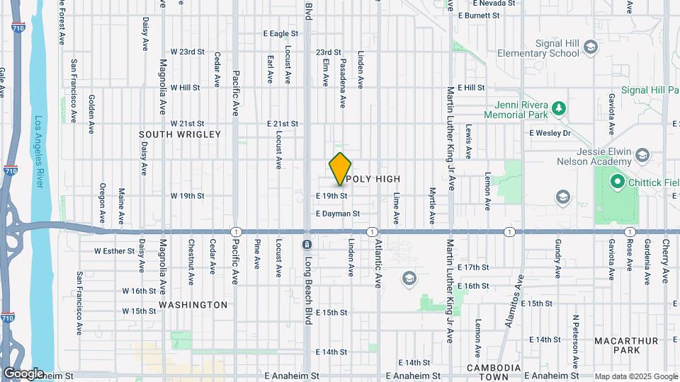 435 E 19th St Mapa y Detalles de la Ubicación