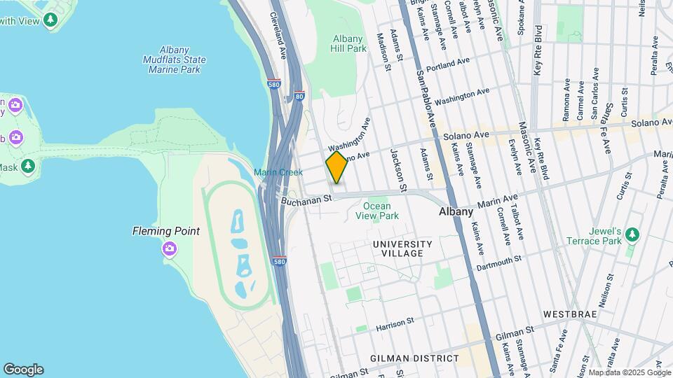 935 Pierce St Mapa y Detalles de la Ubicación