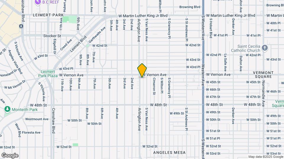 4416 Arlington Ave Map and Location Details