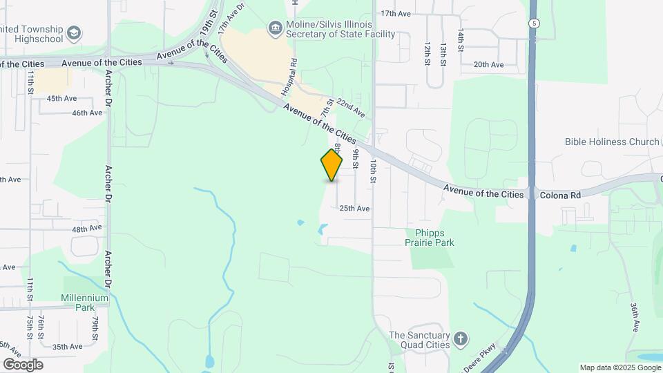 2322 8th St Map and Location Details