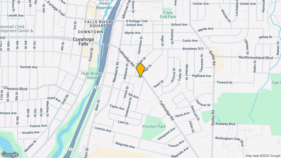 Tallmadge Lofts Mapa y Detalles de la Ubicación